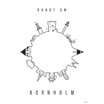 Behind The Capital Plakat - Rundt Om Bornholm - A3
