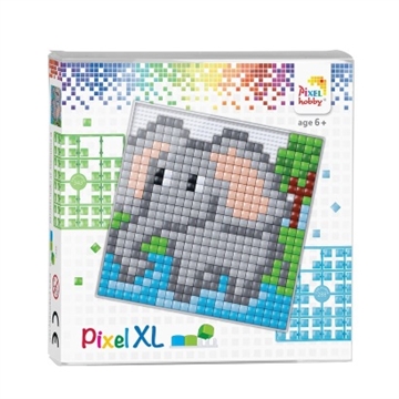 Pixelhobby XL perler - Elefant