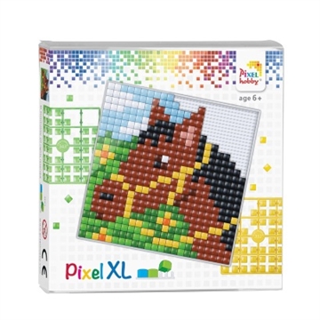 Pixelhobby XL perler - Hest