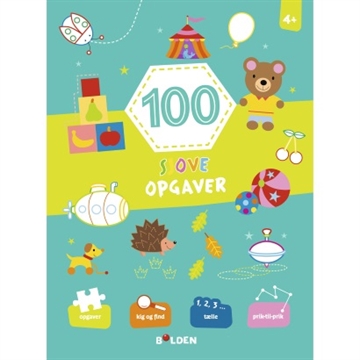 Forlaget Bolden - 100 Sjove Opgaver - Fra 4 År