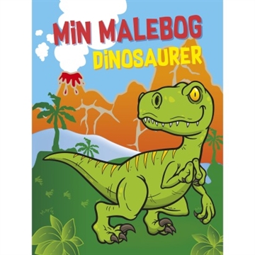 Forlaget Bolden - Min Malebog Dinosaurer - 96 sider
